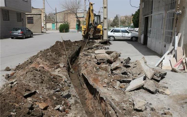 کاهش هدر رفت ۷۶ لیتر در ثانیه آب در همدان با توسعه و اصلاح شبکه توزیع