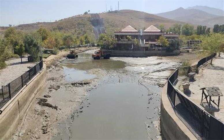 لایروبی استخر عباس‌آباد به اتمام رسید