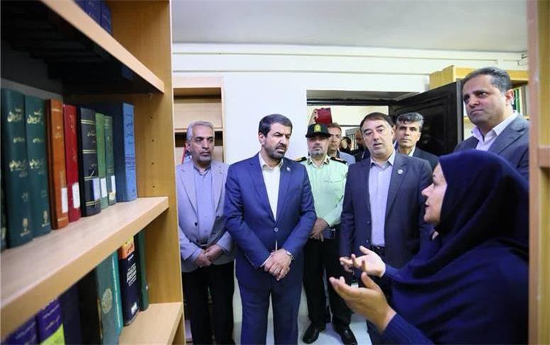 کتابخانه‌ای در جوار مقبره فیلسوف شرق احیا شد