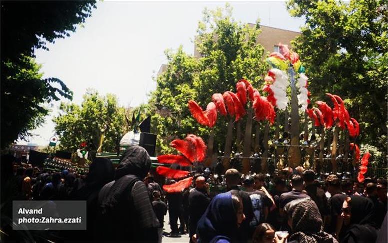 اجتماع سوگواران عاشورای حسینی در همدان