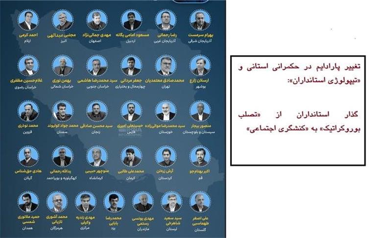 گذار استانداران از «تصلب بوروکراتیک» به «کنشگری اجتماعی»