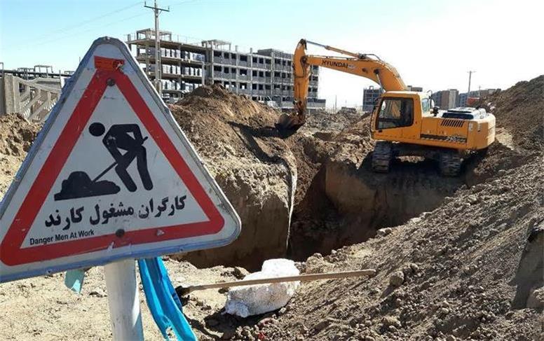 کوی پرواز در مسیر تکمیل زیرساخت؛ اجرای شبکه فاضلاب با قرارداد ۴۵ میلیارد تومانی