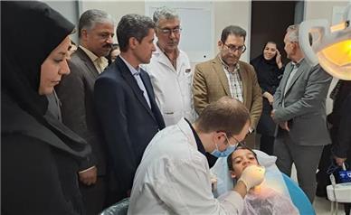 راه‌اندازی بخش دندان‌پزشکی کودکان بیمارستان اکباتان با ۲۰ میلیارد ریال اعتبار