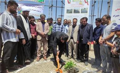 اولین مجتمع مسکونی کارگاهی استان همدان در ملایر کلنگ‌زنی شد