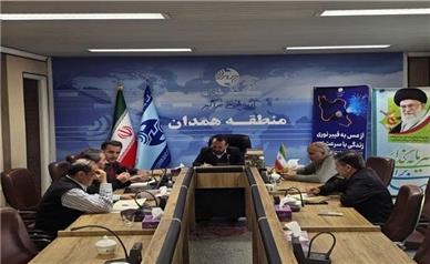 بررسی مشکلات گزارش بازرسی مخابرات ایران با حضور مدیر مخابرات منطقه همدان