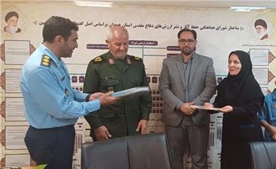 کارشناس فرهنگی کانون همدان رتبه برتر در حوزه دفاع مقدس استان شد