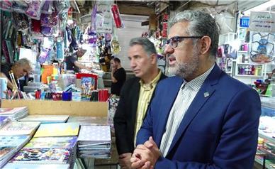 تداوم گشت‌های نظارتی بازار لوازم‌التحریر همدان تا ۱۵ مهر