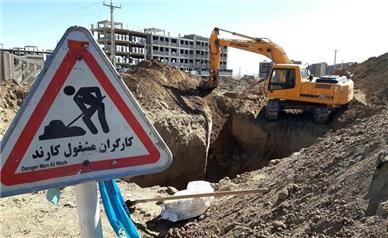 کوی پرواز در مسیر تکمیل زیرساخت؛ اجرای شبکه فاضلاب با قرارداد ۴۵ میلیارد تومانی